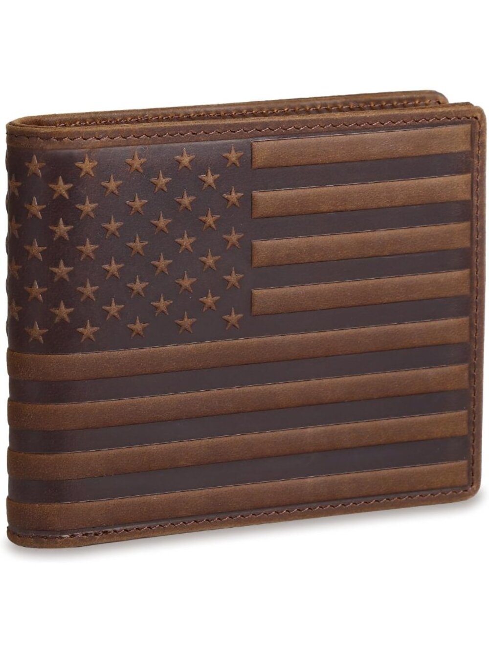 RFID Blocking Bifold Wallet for Men, Full Grain Leather, 13 Card Slots, 2 ID